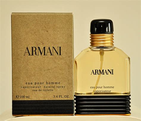 parfum homme armani|armani eau pour homme vintage.